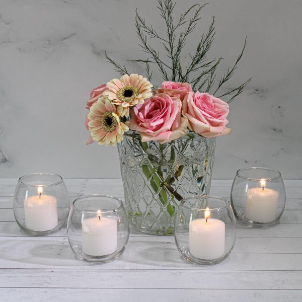 Eastland Petite Hurricane Votive Candle Holder Set of 36 Supply - Image 2
