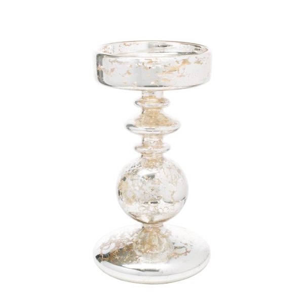 Richland Pillar Holder Unique Mercury Bubble - 7.3  For Discount